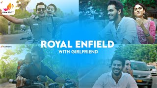 Bike Ride With Girlfriend | Royal Enfield #love Mashup | Bike ride with lover❤  | Ram Editz