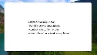 JavaScript Callbacks Are Confusing (Until You Watch This)