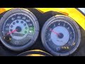 ski doo mxz x rs 600 speed test 120kmh