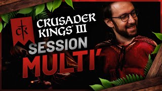 Ménage à 5 sur Crusader King 3 ! C'est le bordel (évidemment)