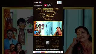 Padma Bhushan Dr. KS Chithra Rewind UK tour  #arrahman #indianclassicalmusic #singer #indianmusic