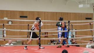 Andrew's very first boxing match!