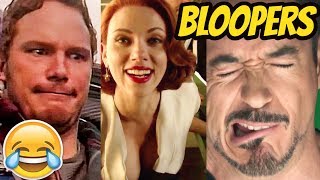 All Marvel Movies Bloopers & Gag Reel Compilation - 2002 to 2017