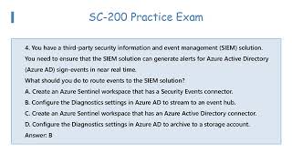 SC-200 Exam Prep \u0026 Free Practice Test  for Microsoft Security Operations Analyst Exam