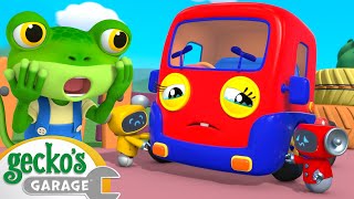 Clumsy Baby Truck | Gecko's Garage | Trucks For Children | Cartoons For Kids