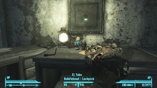 Fallout 3 Gameplay Bethesda Ruins \u0026 Lockpick Bobblehead