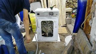 Fagor SELECT 416 Washing machine repair. Pump replacement..