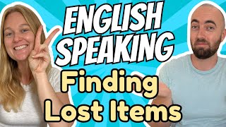 Help! I Lost Something! - Questions and Answers in Daily Life English - US and UK Vocabulary