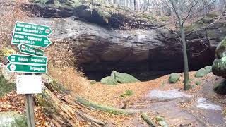 Rundwanderung Elbsandsteingebirge: Neumann Mühle - Hickelhöhle - Reitsteig - Kirnitschtal