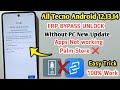 All Tecno Frp Bypass Android 12/13/14 | Apps Not work | Palm Store ❌ Activity launcher ❌ Latest 2024