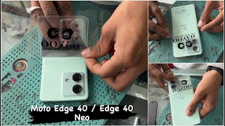 Motorola Edge 40 Neo Back Glass Protector | Moto Edge 40 Neo Back Lamination Full Body Cover Skin