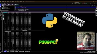 Minesweeper (Text Based) | Python | 1 Hour Projects | Programming Beginners