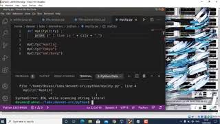 lab 3 4 6 python classes review