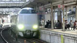 2012年4月29日、287系くろしお編成　草津発車