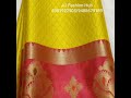 Tanchui silk sarees posted by [AJ Fashion Hub]