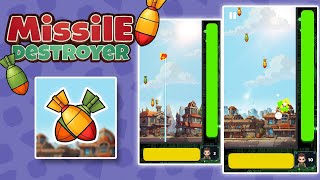 Missile Destroyer || Construct 3 Game Template || Source code