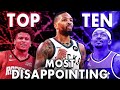 THE 10 MOST DISAPPOINTING NBA PLAYERS IN 2024