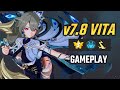 Honkai 7.8 - VITA GAMEPLAY - Super DPS and Support! Lone Planetfarer