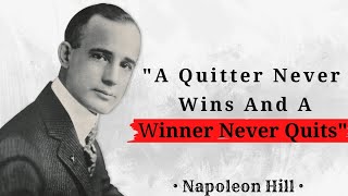 "Napoleon Hill" Quotes|| Napoleon Hill Think And Grow Rich || Motivational Quotes, Wise Quotes