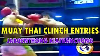 Jaroenthong's Slick Clinch Entries | Muay Thai Clinch Techniques (Highlight)