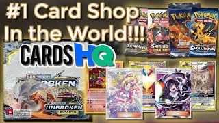 THE BEST CARD SHOP IN THE WORLD?? | CardsHQ Experience - Visit and Vlog