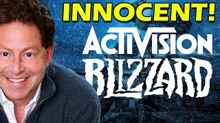 Activision Blizzard Did Nothing Wrong