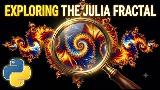 Dragon Julia Set Zoom (Python Code Animation)