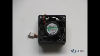 KDE2406PTB3 6025 24V 2.4W 3wires FAN Replacement