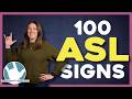 100 Essential ASL Signs in 5 Minutes