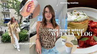 WEEKLY VLOG | NOWE WŁOSY | REAKCJA RODZICÓW | WAKACYJNE DNI