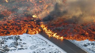 L'Islande face à une nouvelle éruption volcanique
