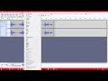 用audacity錄音並做基礎剪輯。 電腦軟體教學