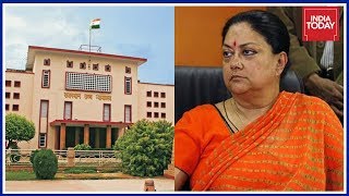 Petition Filed In Rajasthan HC Challenging Raje Govt's Gag Ordinance