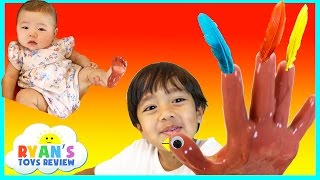 THANKSGIVING CRAFTS FOR KIDS Homemade DIY gifts Play Doh Turkey Surprise Toys Children Activities