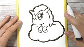 Come Disegnare Un Unicorno Emoji Carino Disegno Facile