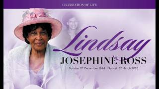 The Homegoing Service of Mother Lindsay Josephine Ross