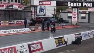 Jap Show Finale rwyb Sat 2015 bolt on zx-10r vs Suzuki B king 9.93@149.61mph