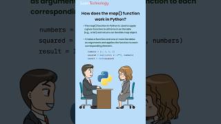 map function in Python | Python interview question | #python #interview #mapfunction