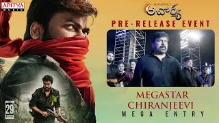 Megastar Chiranjeevi Mega Entry | Acharya Pre Release Event Live | Ram Charan | Koratala Siva