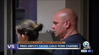 PBSO road patrol deputy facing child porn charges