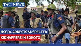 NSCDC Arrests, Parades Five Suspected Kidnappers In Sokoto