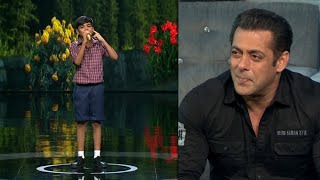 Mani के Singing Performance के Fan हुए Salman Bhai || Superstar singer season 2 singing performance