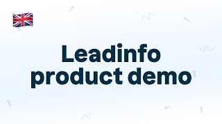 Leadinfo Product Demo 🇬🇧