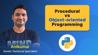 Python Class-44 : Procedural/Functional Programming vs Object-oriented Programming [in Telugu]