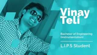 L.I.P.S. INDIA Reviews - Congratulations,Vinay Teli - LIPS Digital Marketing Student.