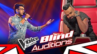 Gawesh Kaushan | Uththama Wan Lowa Pathala(උත්තම වන් ලොව පතලා)|Blind Auditions | The Voice Sri Lanka