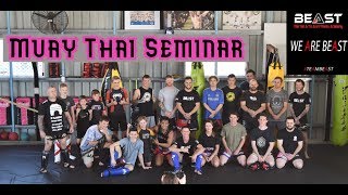 BEAST Muay Thai Seminar with Jack WMC Samui and Matty Martin