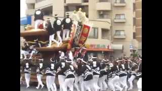 平成27年度 岸和田だんじり祭★10月祭礼★南掃守地区パレード・下松駅パレード