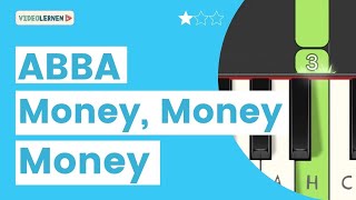 Money Money Money piano tutorial easy • How to play Money Money Money on piano tutorial • Video