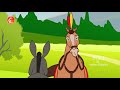 ಕುದುರೆ ಹಾಗೂ ಕತ್ತೆ kannada fairy tales kannada stories for kids kannada moral stories